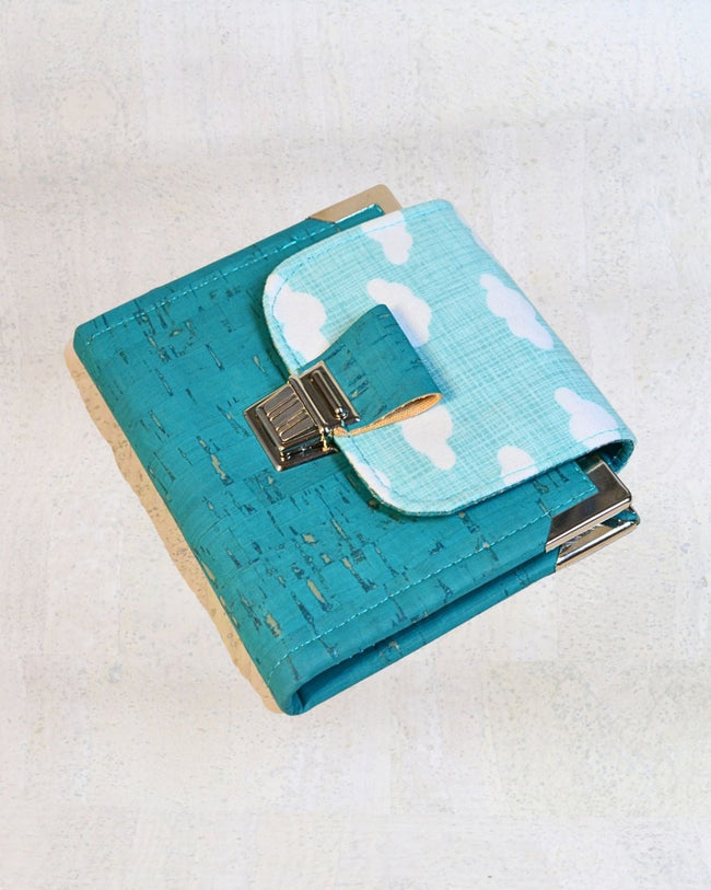 Portefeuille compact « Lagon des Rêves » - Les jours souples