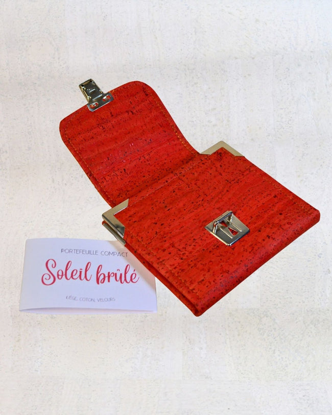 Portefeuille compact « Soleil brûlé » - Les jours souples