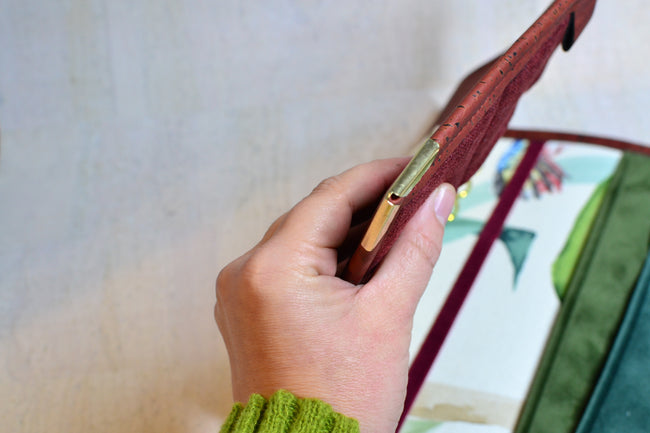 Agenda rechargeable Colibri & chocolat