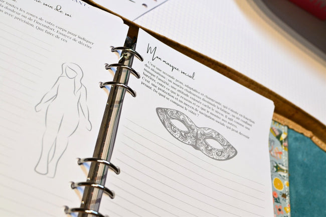 Agenda 2025 Souffle - Recharge A5 - l'hebdomadaire bien être - Shirley Chiche planner