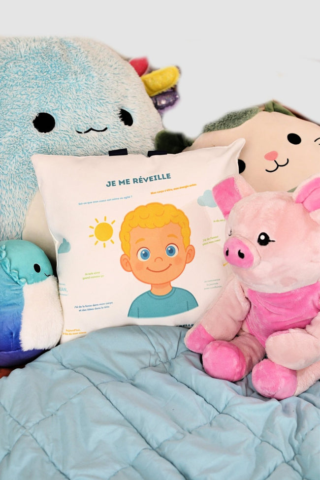 Coussin rituel matin & soir – Apaiser, rassure et connecte votre enfant au quotidien - Shirley Chiche planner