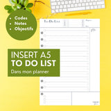 Agenda poétique orange, fermoir Oiseau