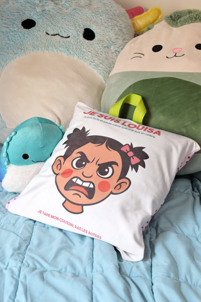 Nouveau : Personnalisation de coussin à émotion pour enfant - Shirley Chiche planner