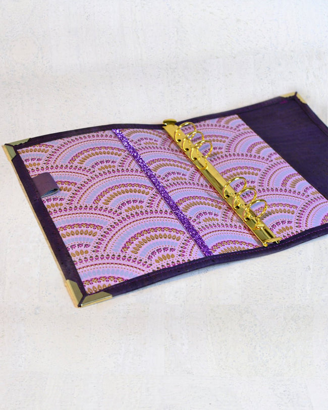 Organiseur en liège A5 Les Essentiels "Magie" pour fiches de révision ou agenda - Les jours souples