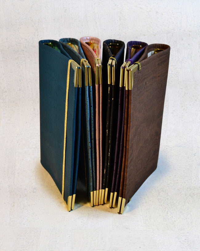 Organiseur en liège A5 Les Essentiels "Magie" pour fiches de révision ou agenda - Les jours souples