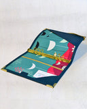 Organiseur en liège A5 Les Essentiels "Océan" pour fiches de révision ou agenda - Les jours souples