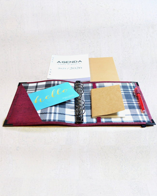 Organiseur en liège A5 Les Essentiels 