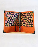 agenda A5 fait main pour femme, Organiseur en liège orange, pour fiches de révision ou agenda 2026 - shirley chiche Les jours souples