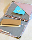 Organiseur en liège A5 Les Essentiels "Romance" - fiches de révision ou agenda - Les jours souples