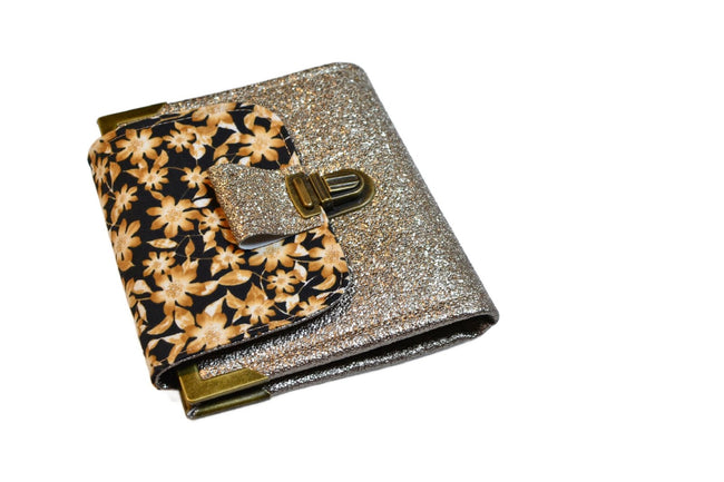 Portefeuille bronze artisanal – Édition Liberty Vintage - Shirley Chiche planner