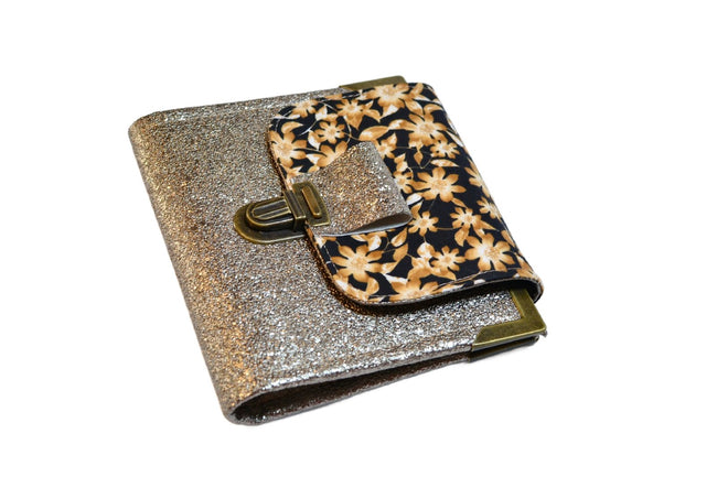 Portefeuille bronze artisanal – Édition Liberty Vintage - Shirley Chiche planner