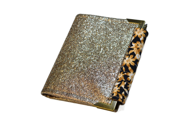Portefeuille bronze artisanal – Édition Liberty Vintage - Shirley Chiche planner