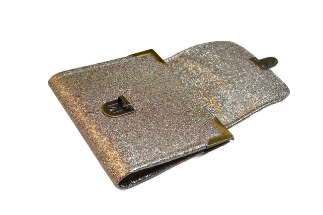 Portefeuille bronze artisanal – Édition Liberty Vintage - Shirley Chiche planner