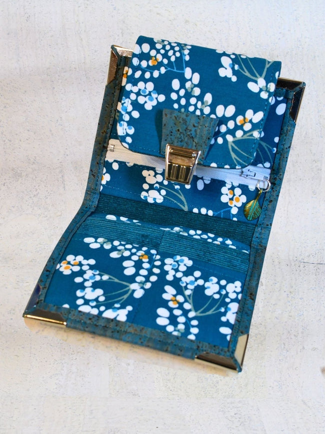 Portefeuille compact « Jardin Secret » - Les jours souples