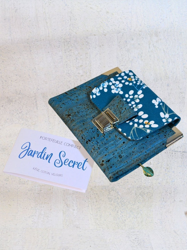 Portefeuille compact « Jardin Secret » - Les jours souples