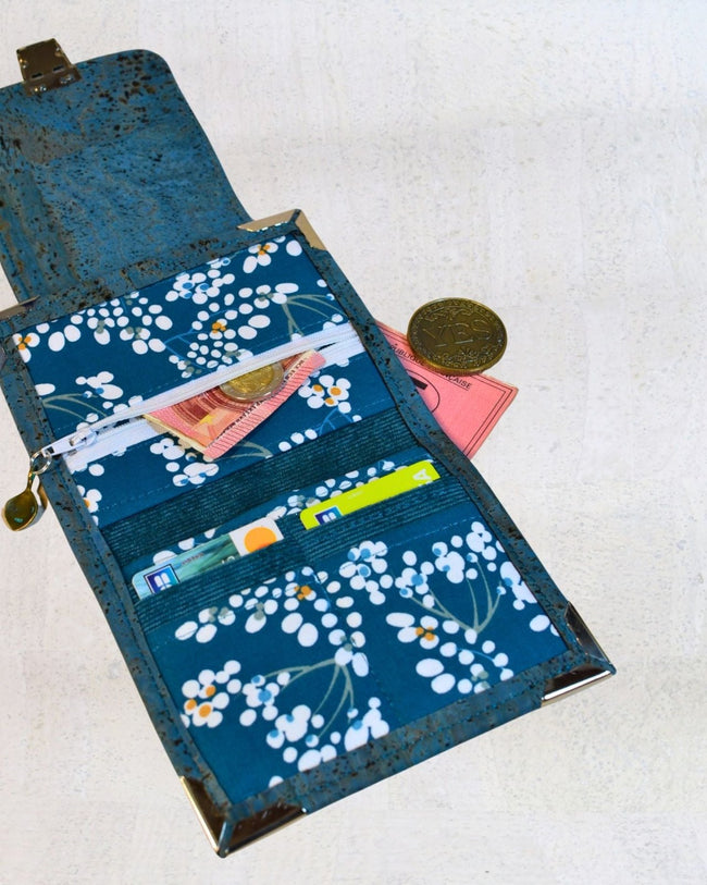 Portefeuille compact « Jardin Secret » - Les jours souples