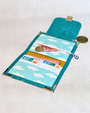 Portefeuille compact « Lagon des Rêves » - Les jours souples