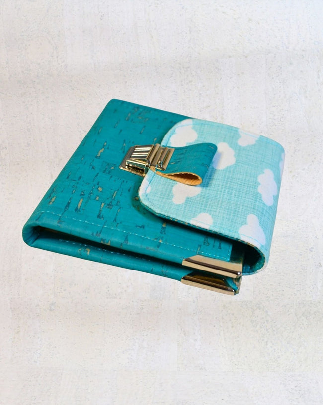 Portefeuille compact « Lagon des Rêves » - Les jours souples