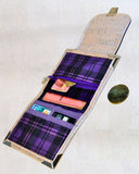 Portefeuille compact « Portefeuille « Lune écossaise » - Les jours souples