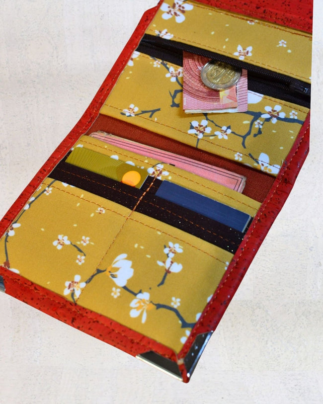 Portefeuille compact « Soleil brûlé » - Les jours souples