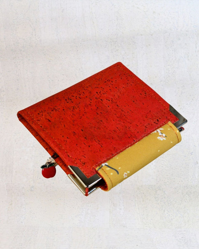 Portefeuille compact « Soleil brûlé » - Les jours souples