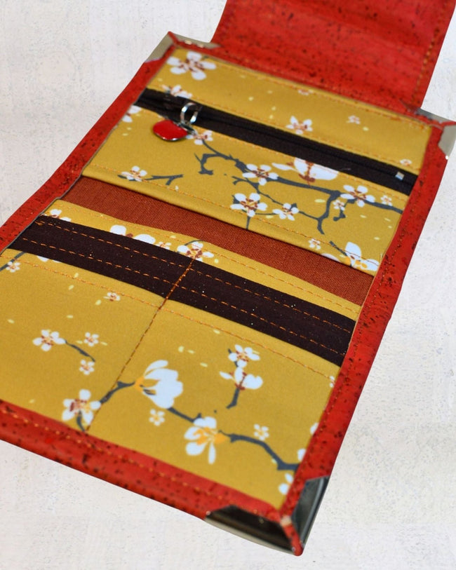 Portefeuille compact « Soleil brûlé » - Les jours souples