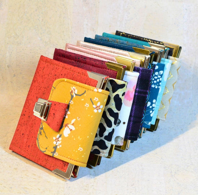 Portefeuille compact « Soleil brûlé » - Les jours souples