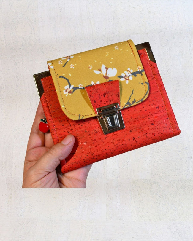 Portefeuille compact « Soleil brûlé » - Les jours souples