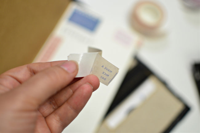 bullet journal masking tape jours de la semaine organisation du mois