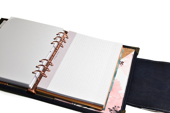 La recharge à pointillés avec marge pour Bullet Journal à anneaux - Shirley Chiche planner