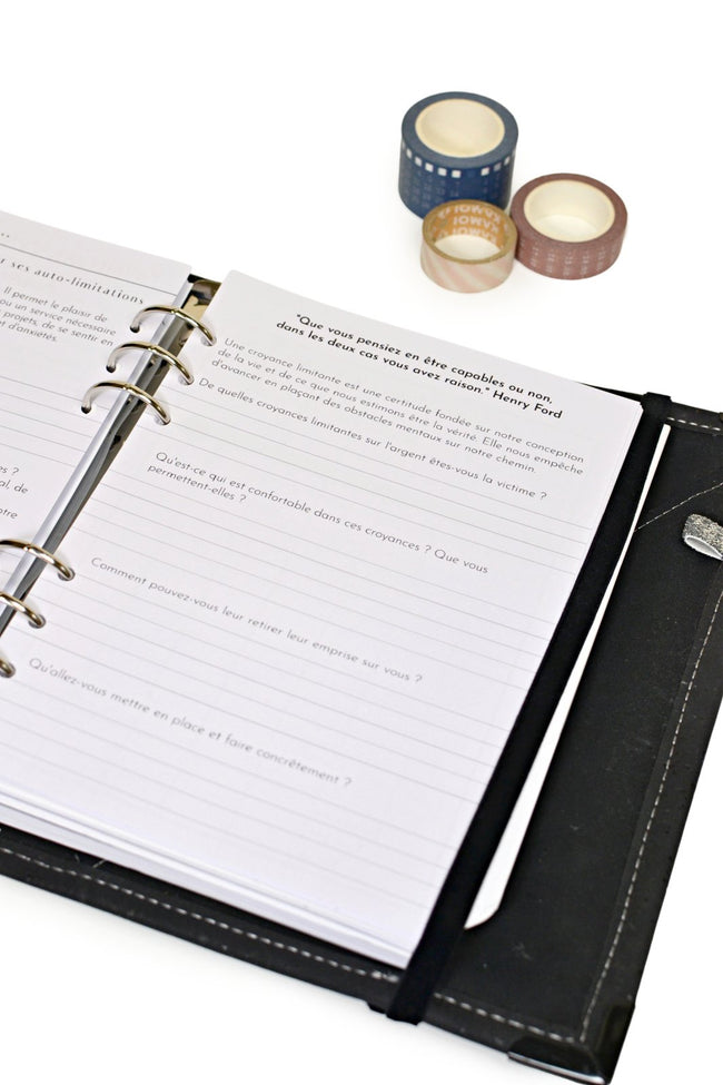 La recharge Budget - Feuilles de budget annuel et mensuel Vierge - Shirley Chiche planner