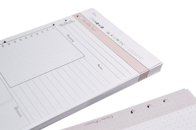La recharge de planning à la journée pour rester concentré.e ! - Shirley Chiche planner