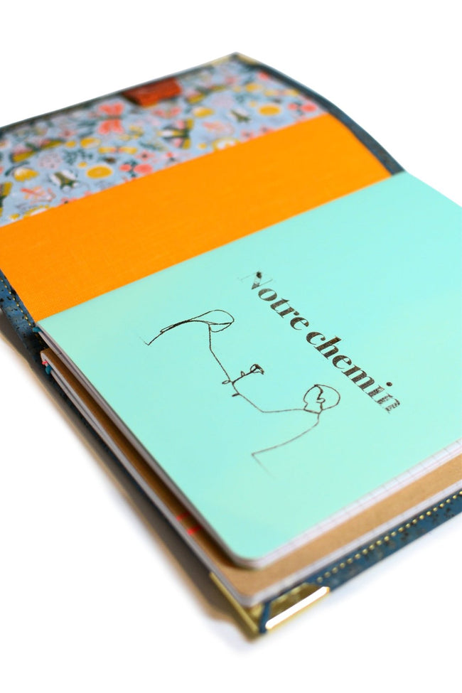 Le journal de mon couple Histoire d'un été - Fait-main - Shirley Chiche planner