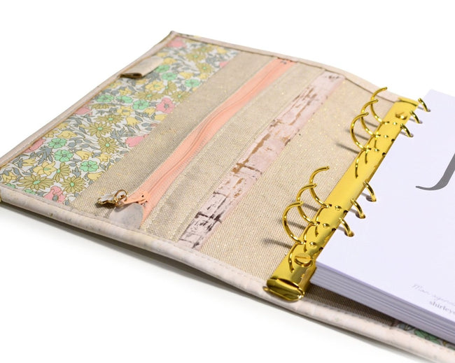 L'Elégant Pastel : l'organiseur A5 avec une poche zippée en plus - Shirley Chiche planner